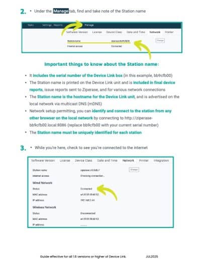 device link mac first start 2