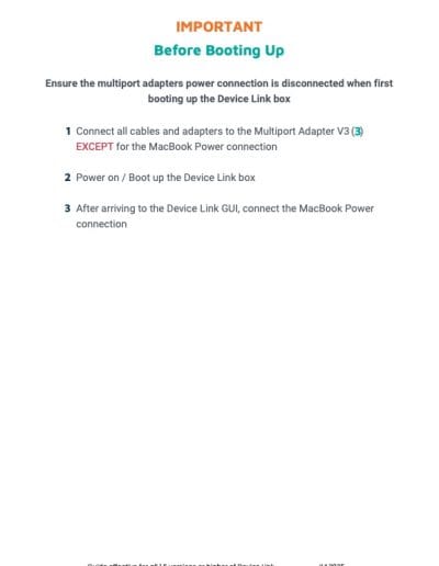 device link mac station setup 6